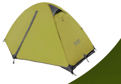 Outdoor Double Camping Rainproof Tents Outdoor Camping High Mountain Snowfield Ultra-light Camping Equipment (Option: Green)