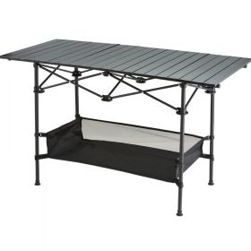 120 X70 X55CM Portable Outdoor Folding Picnic Table With Portable Bag, Not Shipped On Weekends, Prohibited From Sale On Amazon (Option: Black)