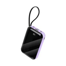 Universal Charging Companion  Power Bank - Suitable For A Variety Of Scenarios, With Portability And Multiple Capacities, Fast Charging And Wirel (Option: Purple)