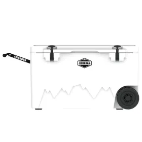 125qt Outpost Class Wheeled Cooler (Color: Snowcap)